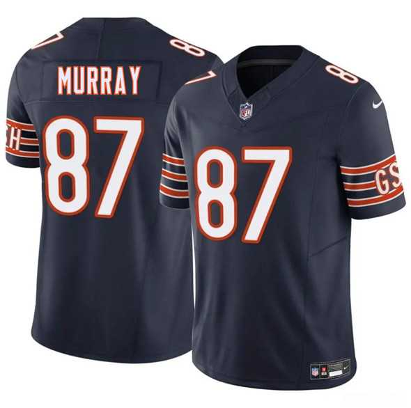 Men & Women & Youth Chicago Bears #87 Jordan Murray Navy 2025 F.U.S.E. Vapor Stitched Jersey,We sell and wholesale Men & Women & Youth Chicago Bears #87 Jordan Murray Navy 2025 F.U.S.E. Vapor Stitched Jersey on line form chian!